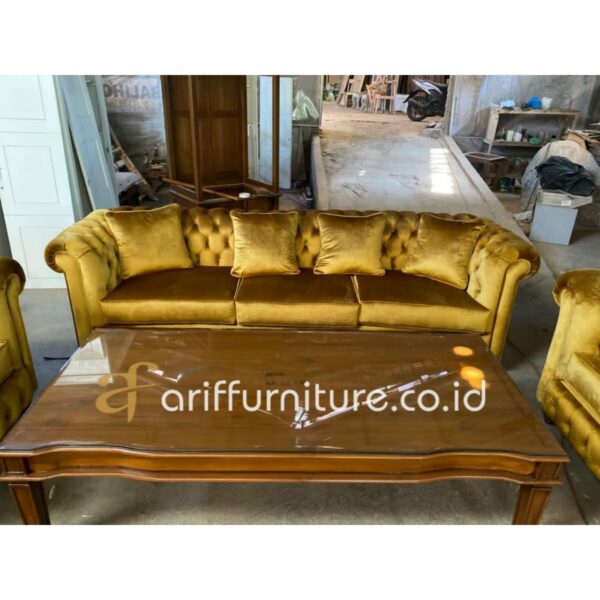 Kursi Sofa Set Klasik Mewah
