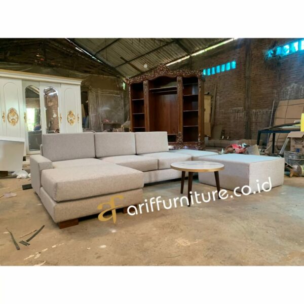 Sofa Ruang Tamu Sudut Minimalis