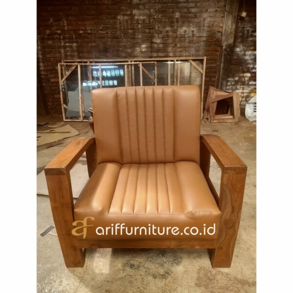 Kursi Sofa Ruang Tamu Klasik Brown Exclusive 4