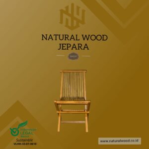 Kursi Garden Lipat Kayu Jati Murah