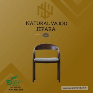 Kursi Cafe Selly Dining Chair Japandi Nw 22