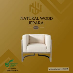 Kursi Sofa Single Berlengan Modern Minimalis